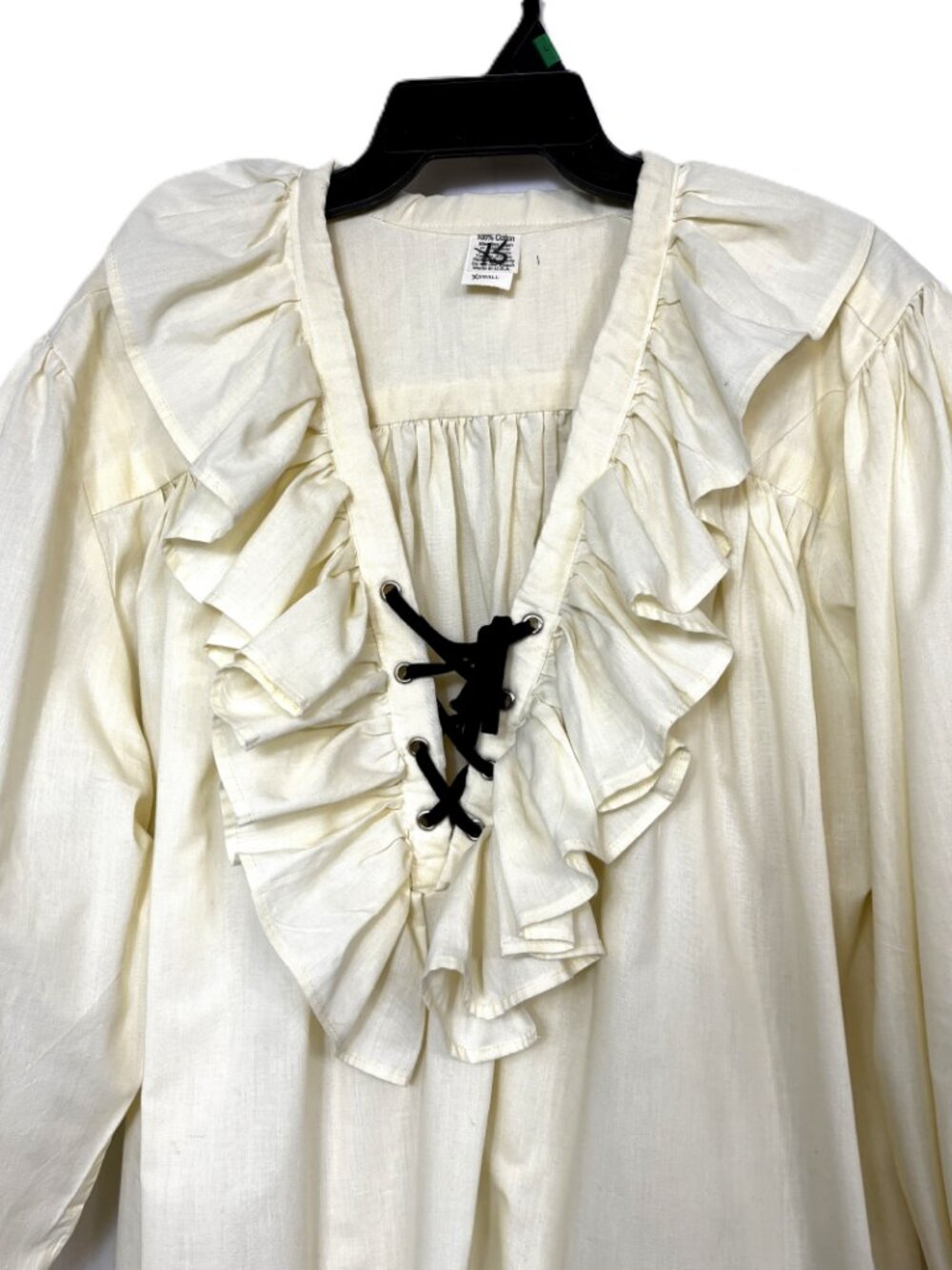 Renaissance Pirate 100% Cotton Authentic Look Shirt VTG 90’s - Picture 5 of 15